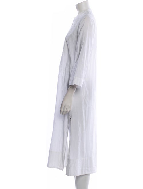 James Perse Mock Neck Midi Length Dress