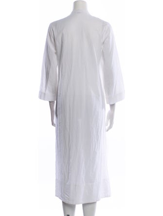 James Perse Mock Neck Midi Length Dress