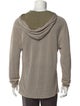 James Perse Linen Crew Neck Hoodie