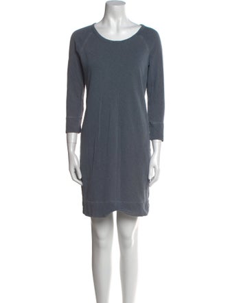James Perse Scoop Neck Mini Dress