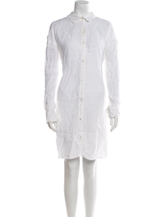 James Perse Linen Knee-Length Dress