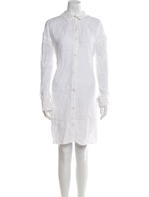 James Perse Linen Knee-Length Dress