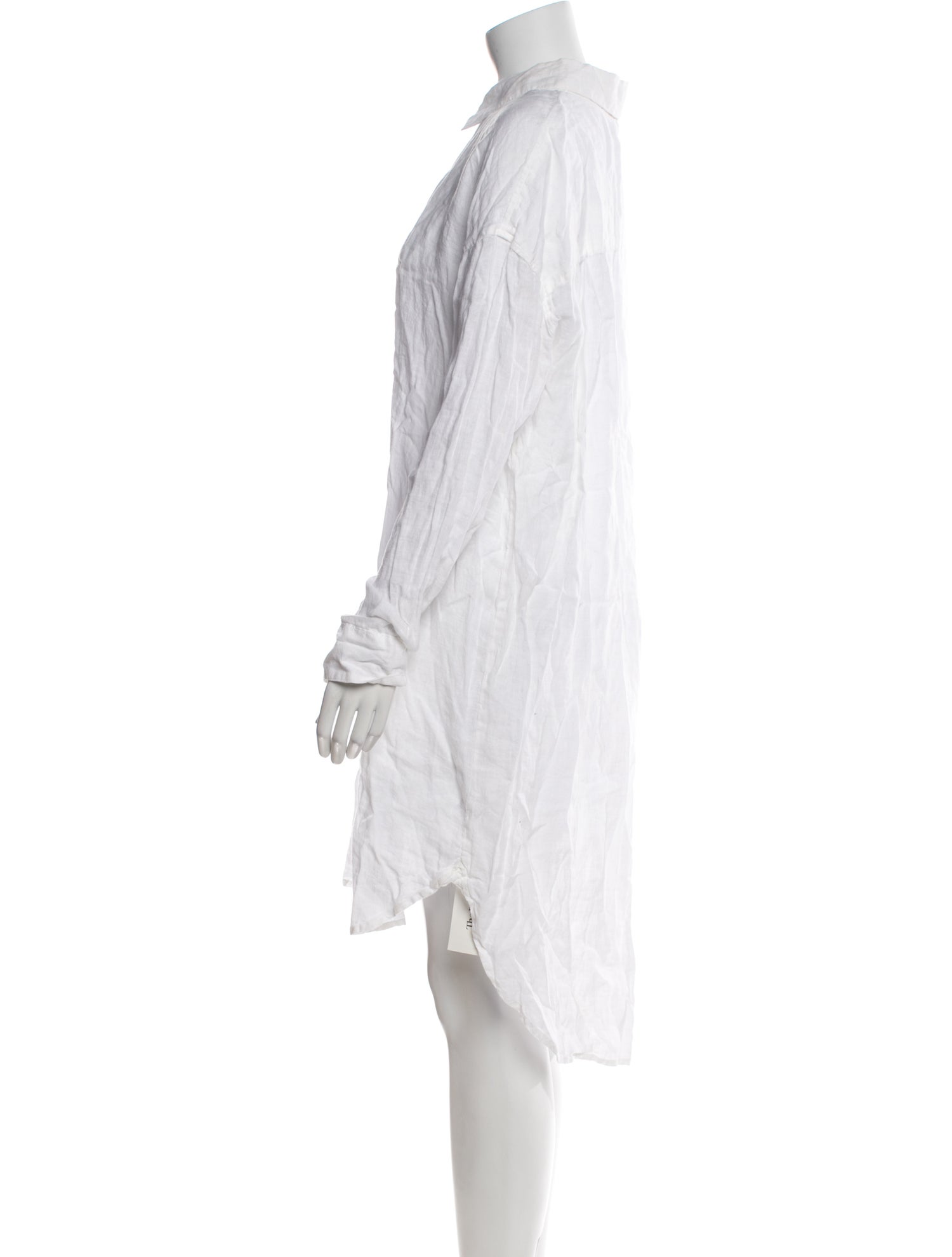 James Perse Linen Knee-Length Dress