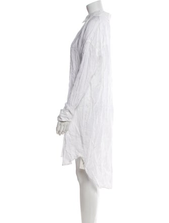 James Perse Linen Knee-Length Dress