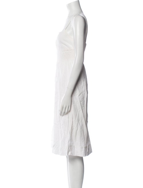 James Perse Square Neckline Knee-Length Dress