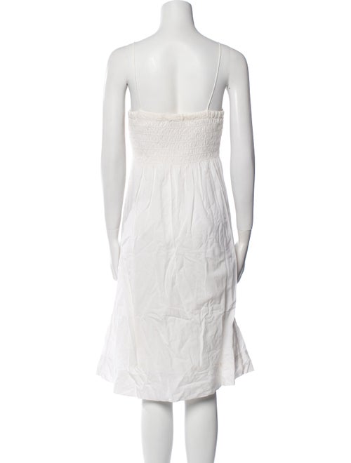 James Perse Square Neckline Knee-Length Dress