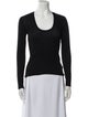 James Perse Linen Scoop Neck Sweater