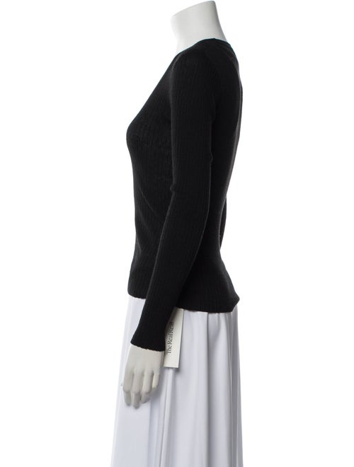 James Perse Linen Scoop Neck Sweater