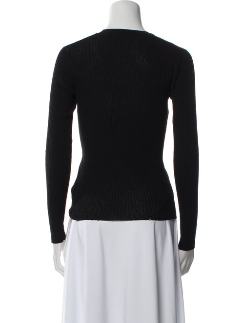James Perse Linen Scoop Neck Sweater