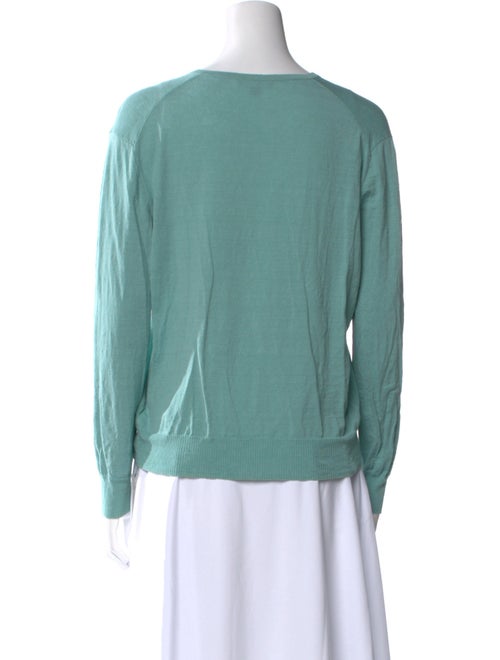 James Perse Linen V-Neck Sweater