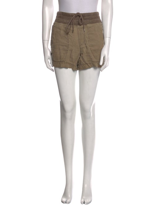 James Perse Linen Mini Shorts