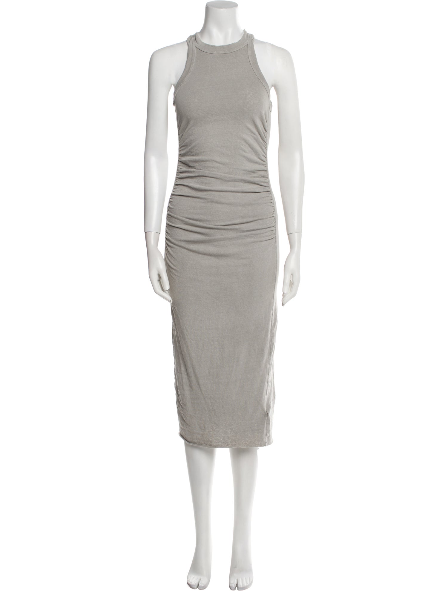 James Perse Crew Neck Midi Length Dress
