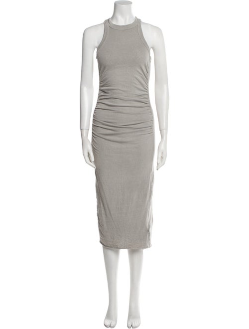 James Perse Crew Neck Midi Length Dress