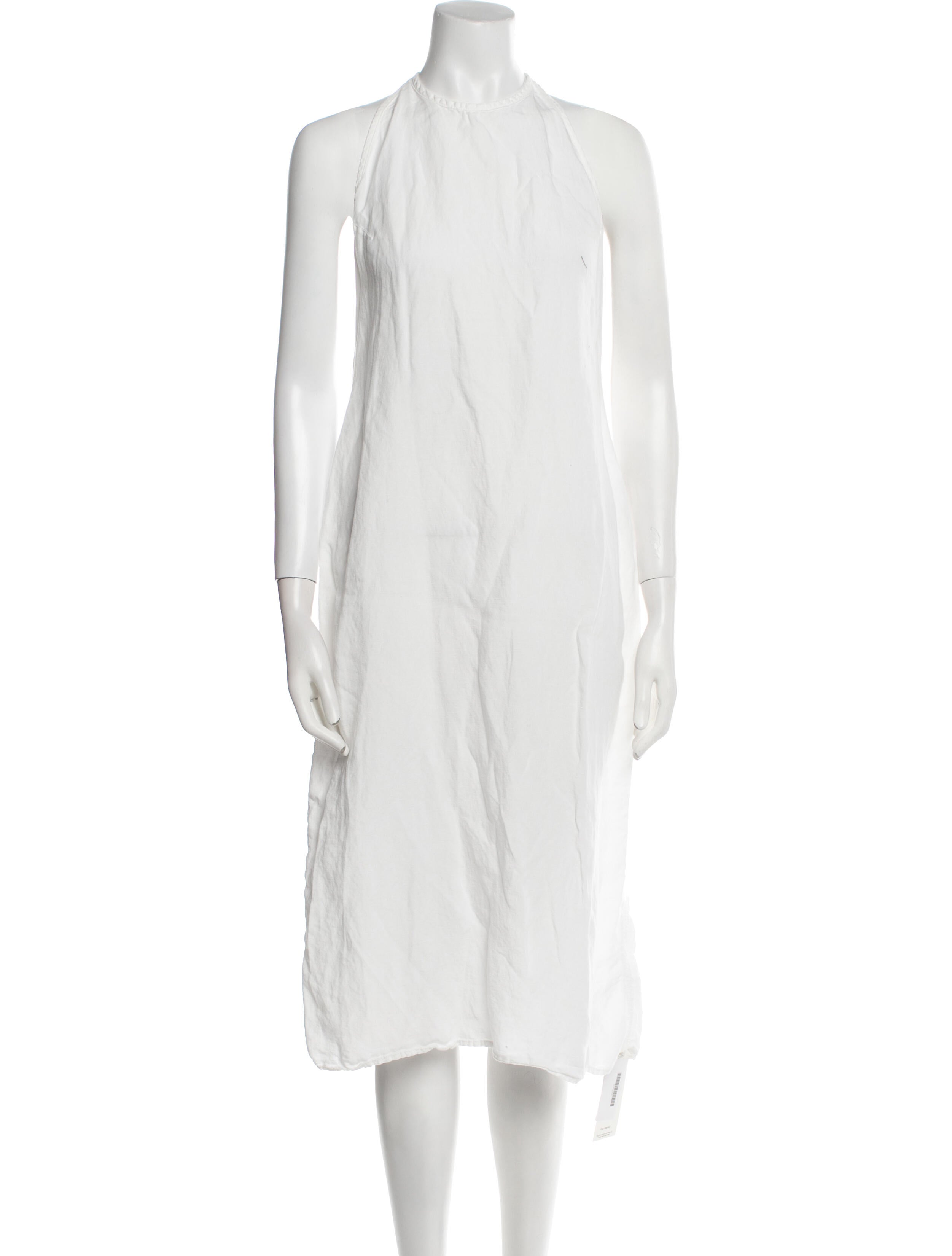 James Perse Linen Knee-Length Dress