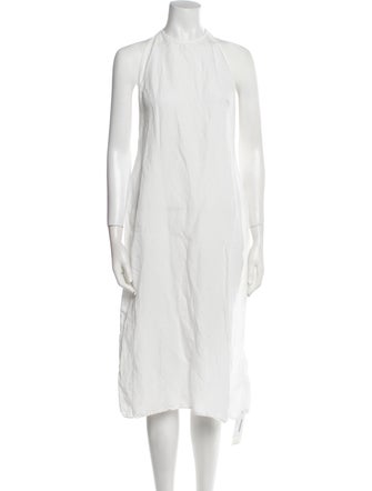 James Perse Linen Knee-Length Dress