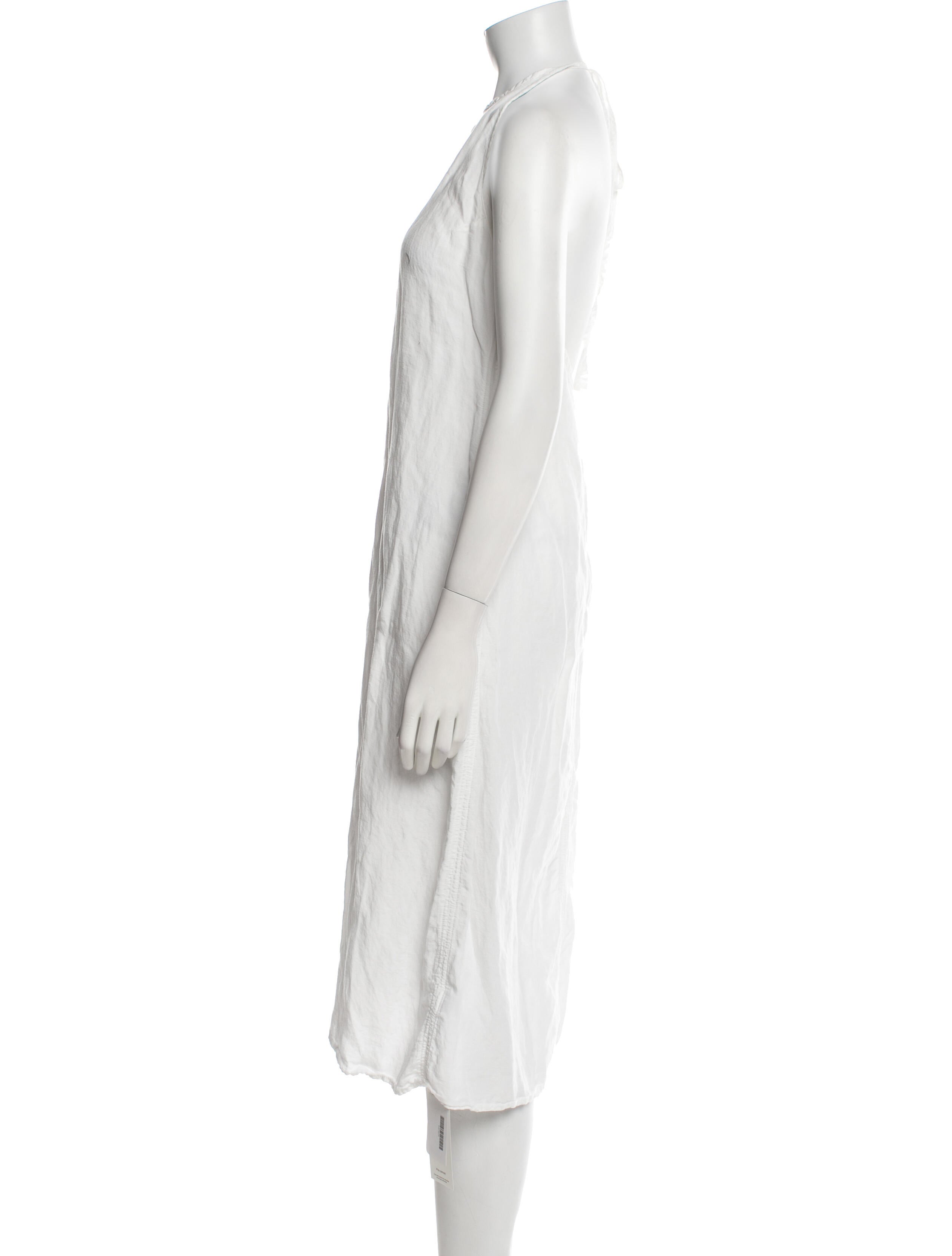 James Perse Linen Knee-Length Dress