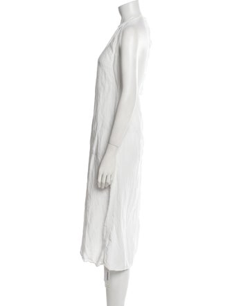 James Perse Linen Knee-Length Dress