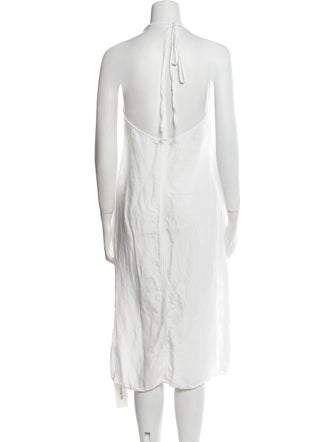 James Perse Linen Knee-Length Dress