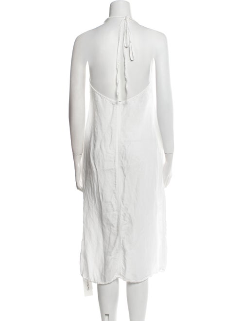James Perse Linen Knee-Length Dress
