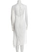 James Perse Linen Knee-Length Dress
