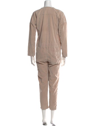 James Perse V-Neck Jumpsuit