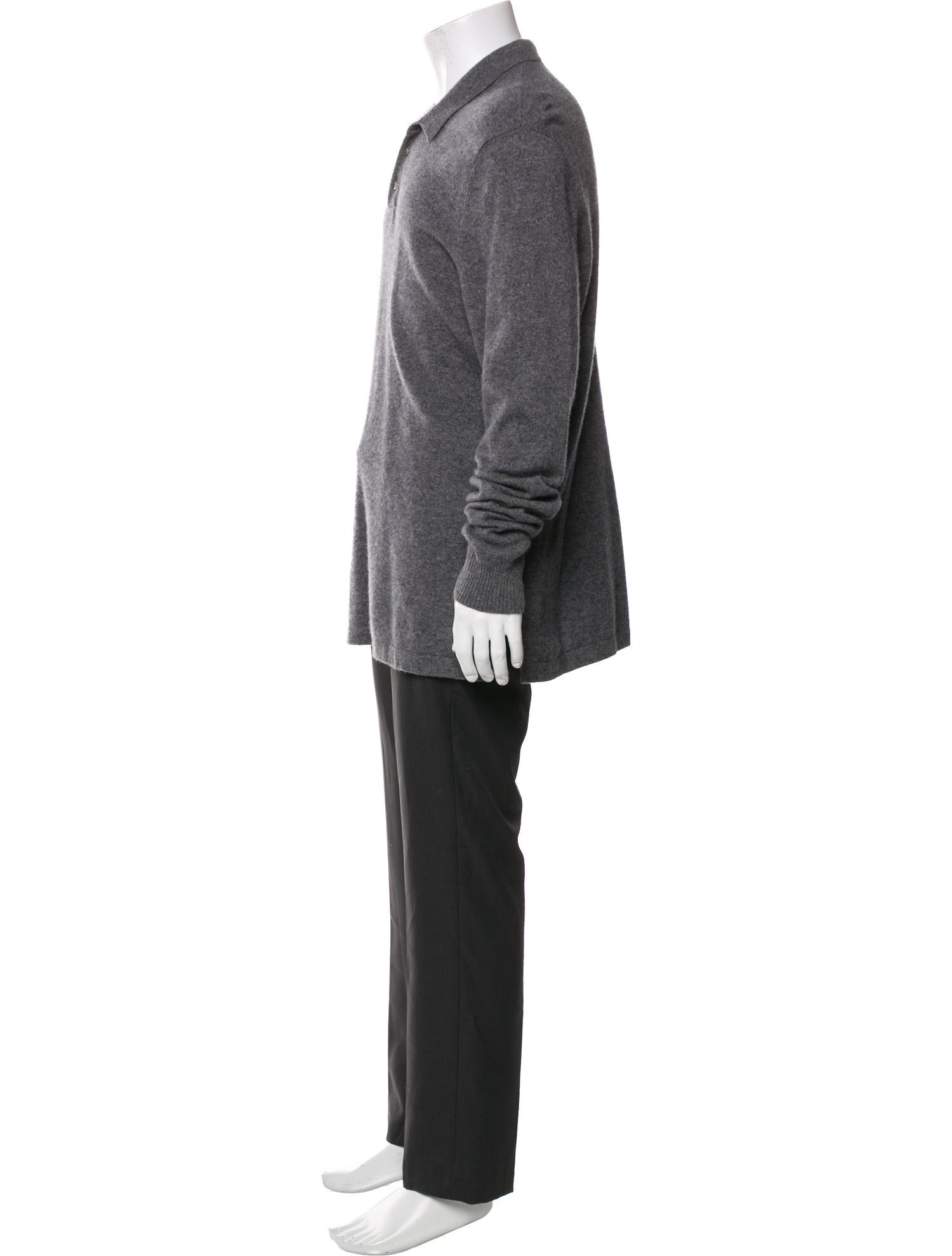 James Perse Cashmere Mock Neck Cardigan