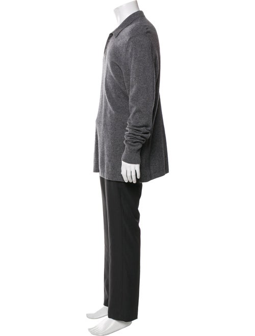 James Perse Cashmere Mock Neck Cardigan