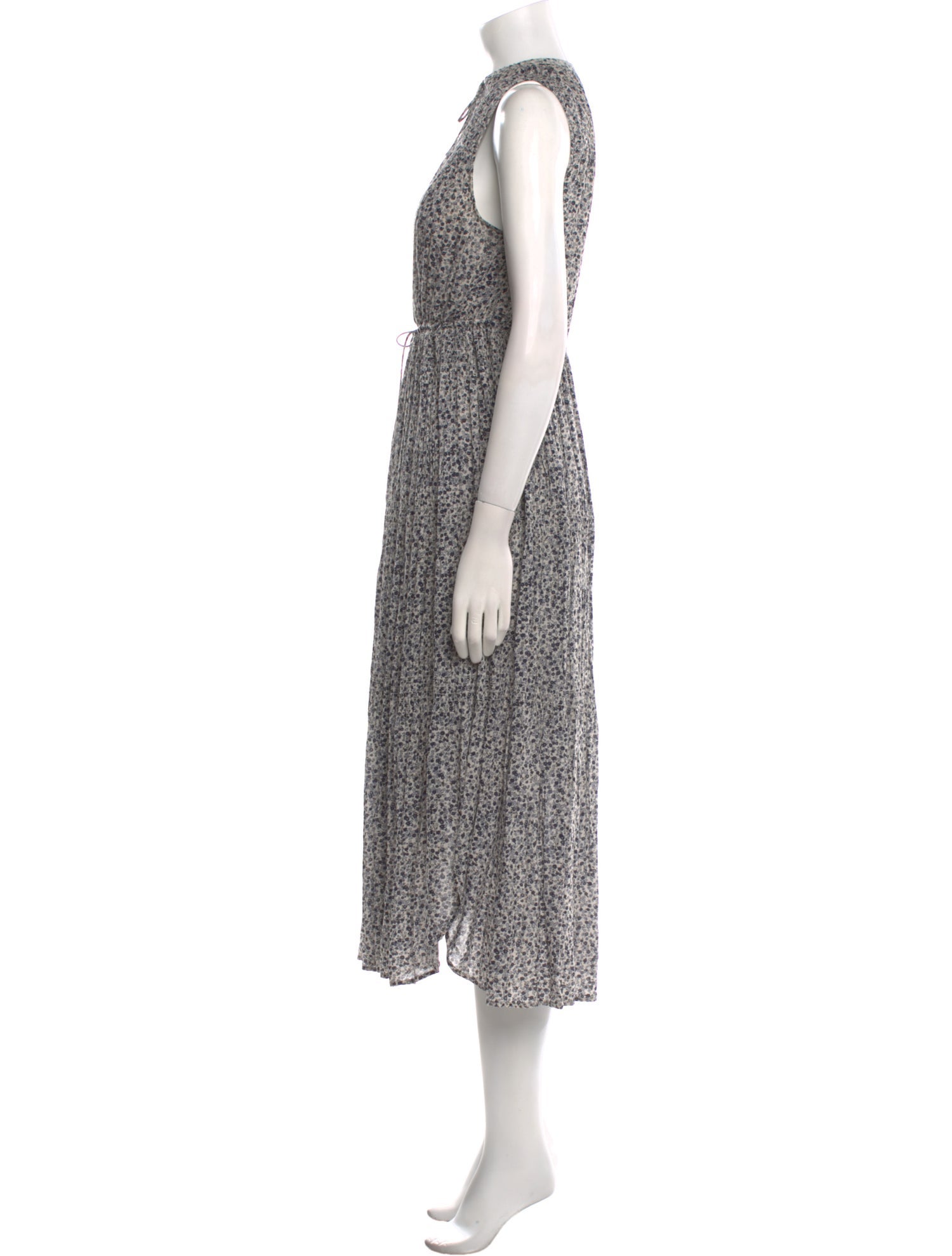 James Perse Printed Long Dress