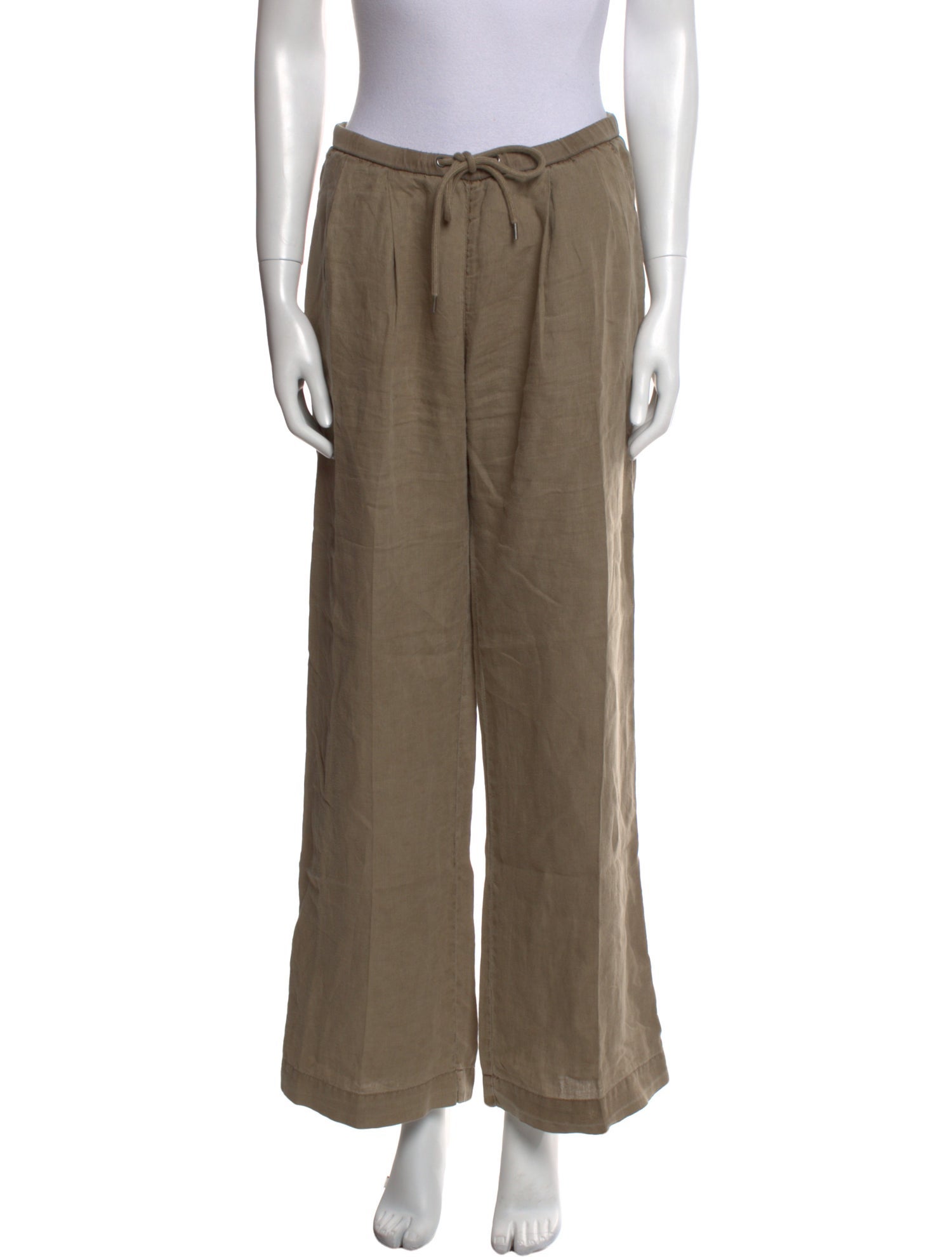 James Perse Linen Wide Leg Pants