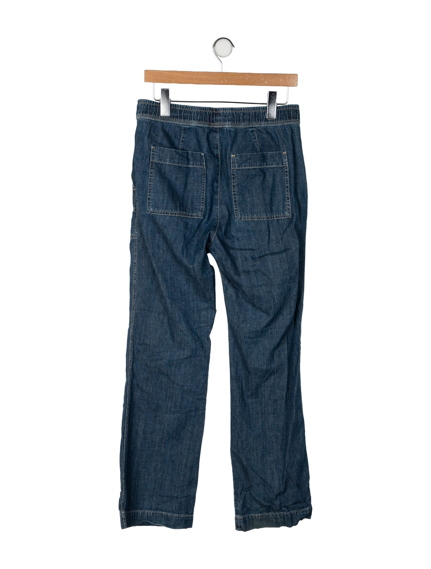 James Perse High-Rise Wide Leg Jeans