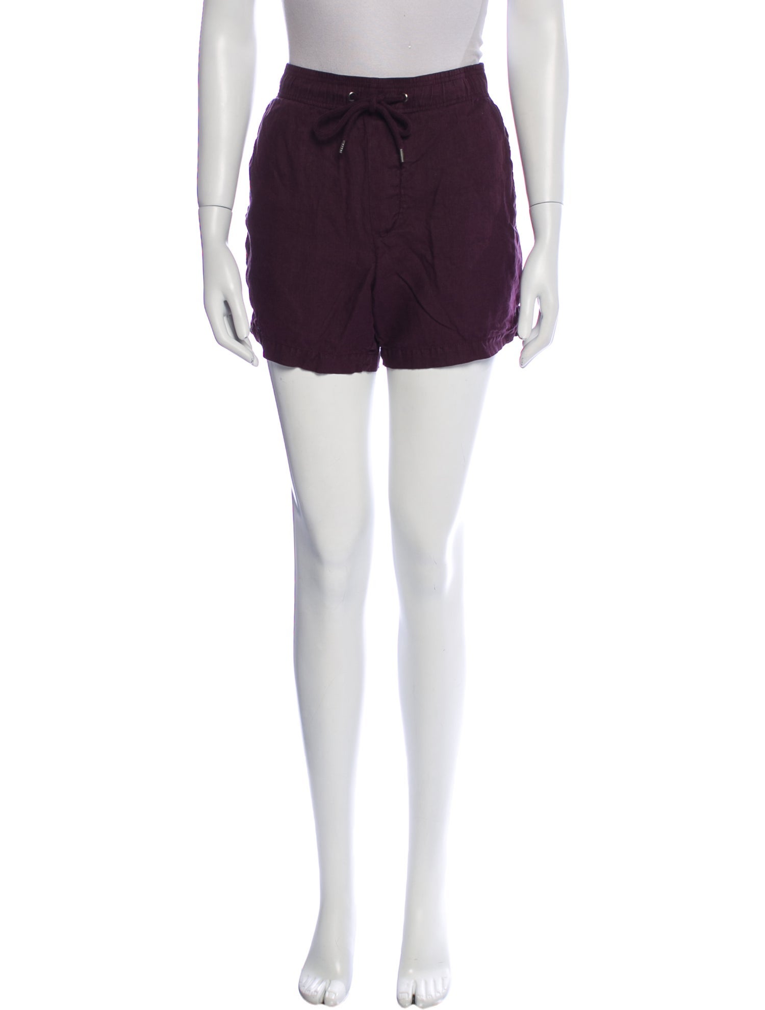 James Perse Linen Mini Shorts