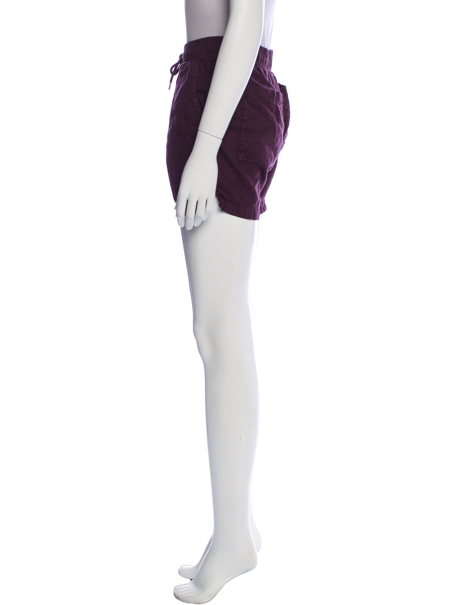 James Perse Linen Mini Shorts