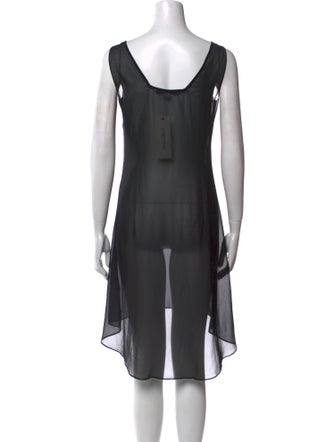 Diane von Furstenberg Square Neckline Knee-Length Dress