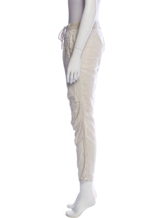 James Perse Linen Skinny Leg Pants