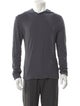 James Perse Crew Neck Long Sleeve Sweatshirt