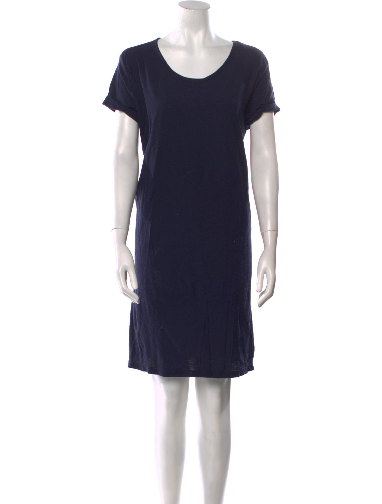 James Perse Scoop Neck Mini Dress