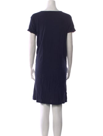 James Perse Scoop Neck Mini Dress