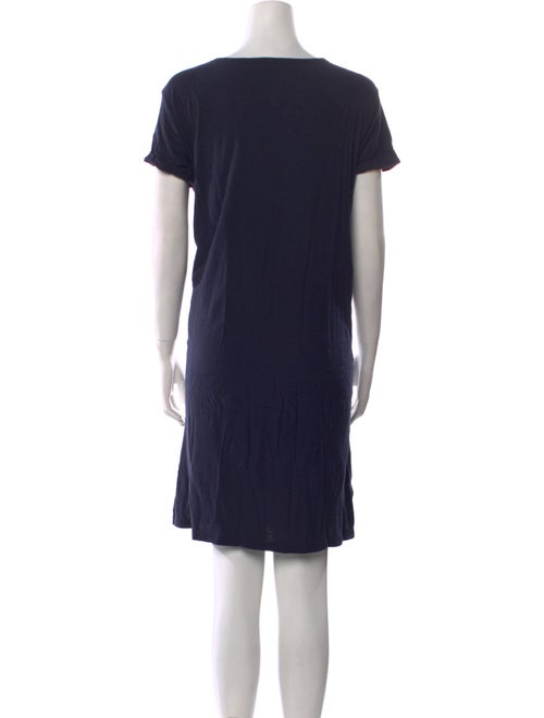 James Perse Scoop Neck Mini Dress