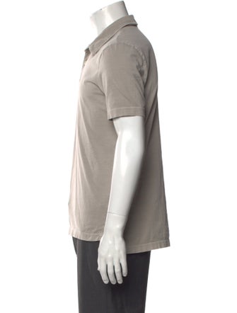 James Perse V-Neck Short Sleeve Polo Shirt