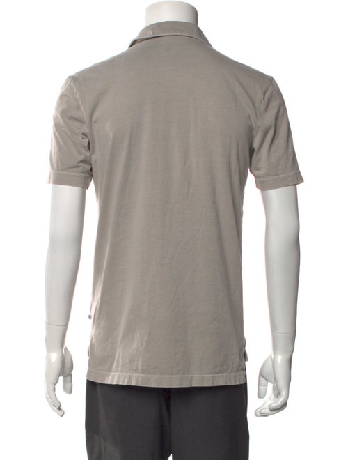 James Perse V-Neck Short Sleeve Polo Shirt