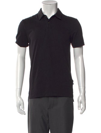 James Perse V-Neck Short Sleeve Polo Shirt