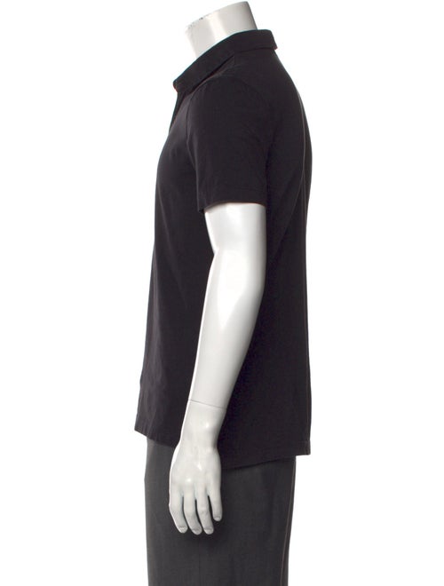 James Perse V-Neck Short Sleeve Polo Shirt