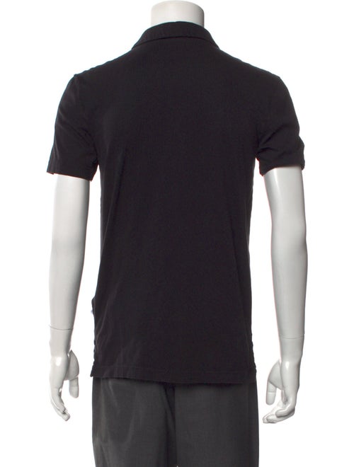 James Perse V-Neck Short Sleeve Polo Shirt