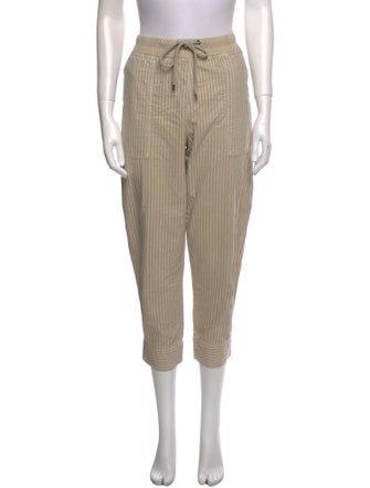 James Perse Striped Straight Leg Pants