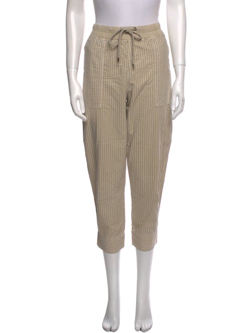 James Perse Striped Straight Leg Pants