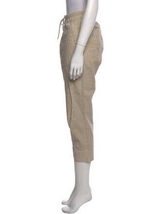 James Perse Striped Straight Leg Pants