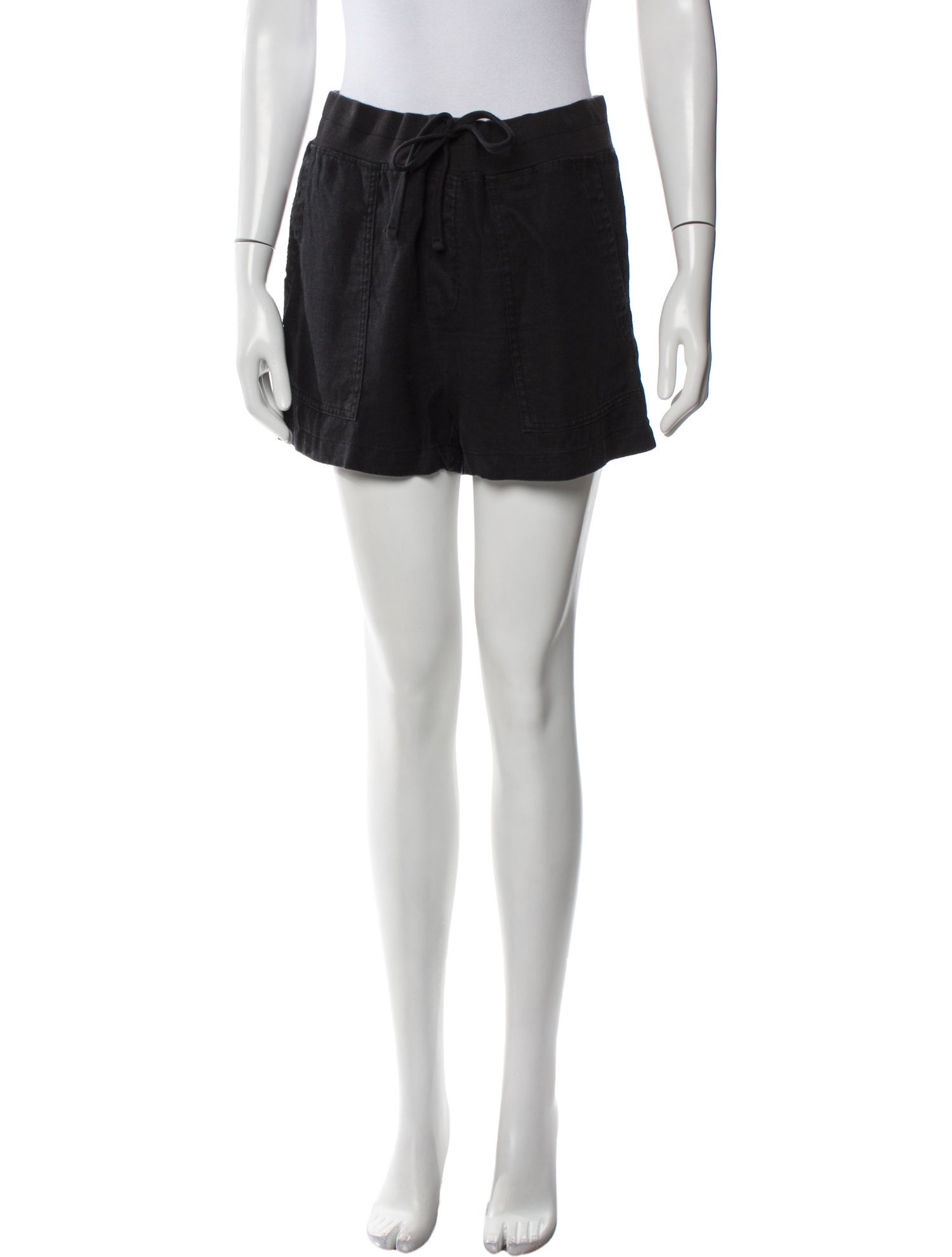 James Perse Linen Mini Shorts