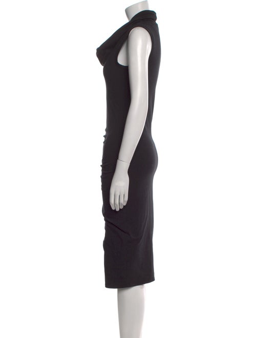 James Perse Cowl Neck Midi Length Dress
