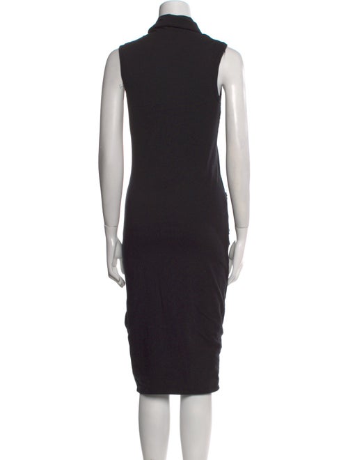 James Perse Cowl Neck Midi Length Dress