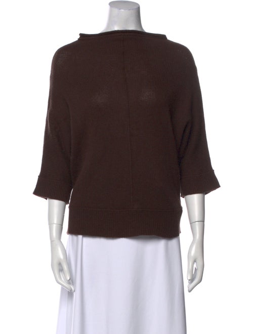 James Perse Cashmere Bateau Neckline Sweater